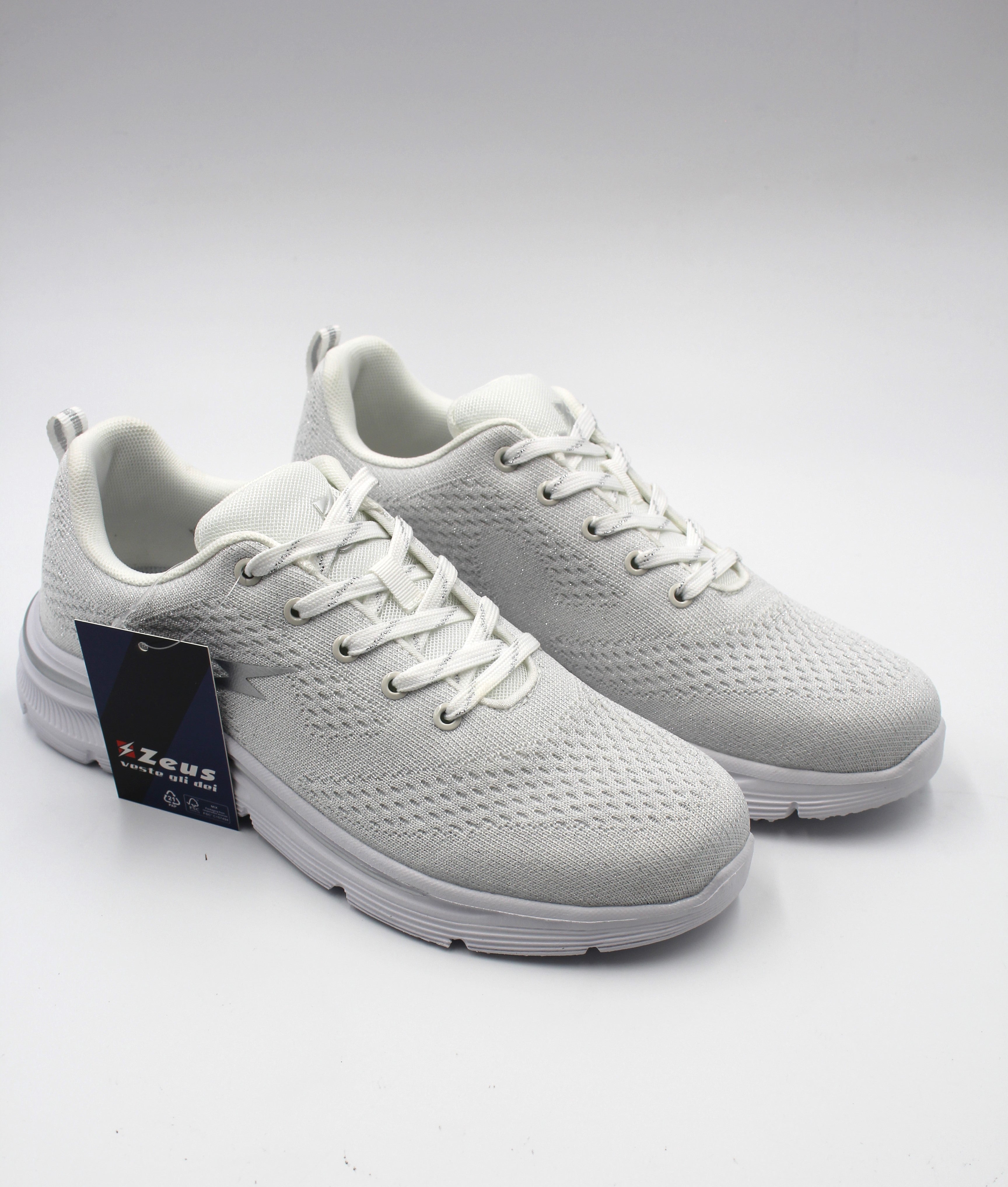 ZEUS SNEAKERS DONNA - STP23-369 WHITE