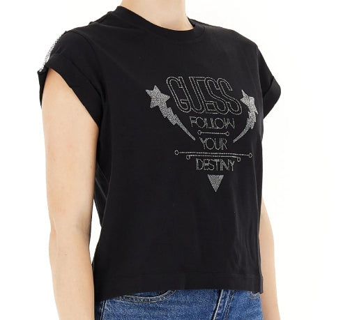 T-SHIRT DONNA GUESS - W5RI06I3Z14-G011